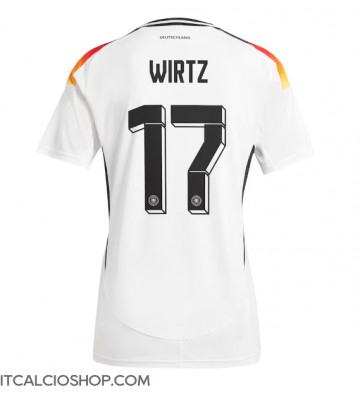 Germania Florian Wirtz #17 Prima Maglia Europei 2024 Manica Corta